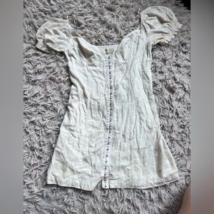 Urban outfitters white babydoll dress